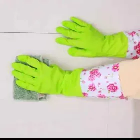 Dish Wash Long sleeve Hand Gloves